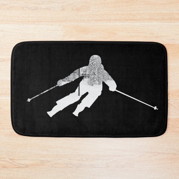 Item preview, Skier Snowy Mountain designed and sold by cmartmen.