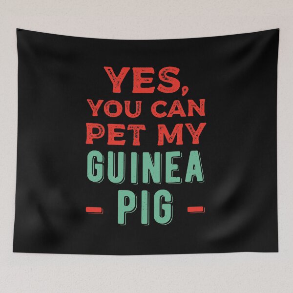 Item preview, Funny Guinea Pig designed and sold by artworkbyrihen.