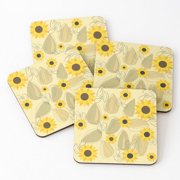 Item preview, Sunflowers and seeds designed and sold by MarineTreasury.