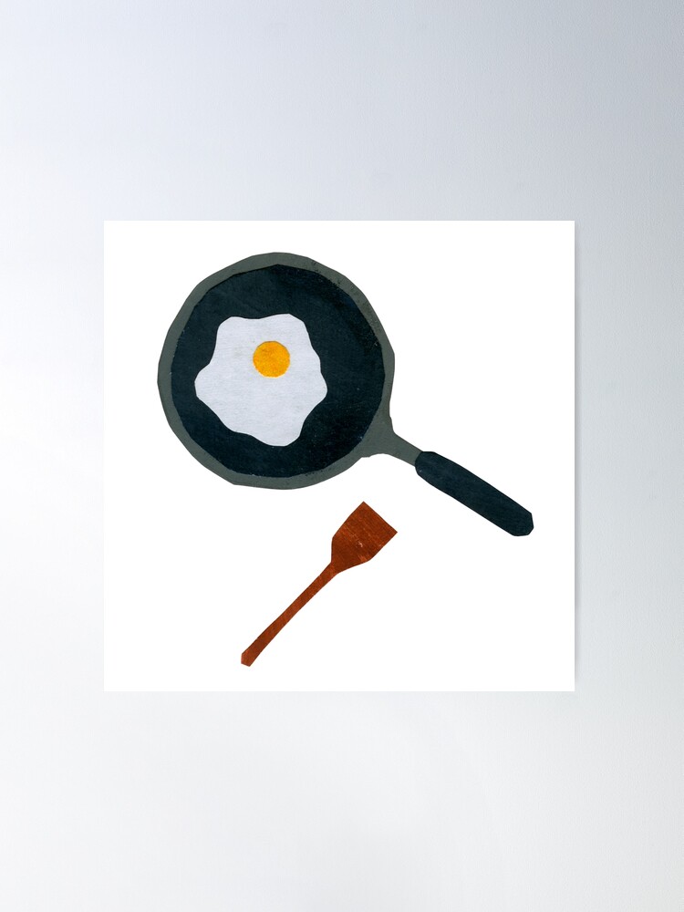 Fried egg png collage element