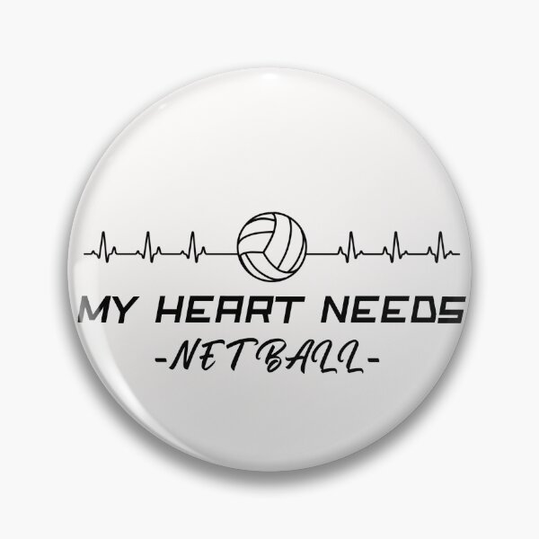 Item preview, My Heart Needs Netball  designed and sold by joabaj.