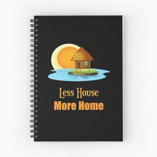 Item preview, Less house more home tiny house on wheels minimalist house  designed and sold by Giovanni's  Brown Quotes.