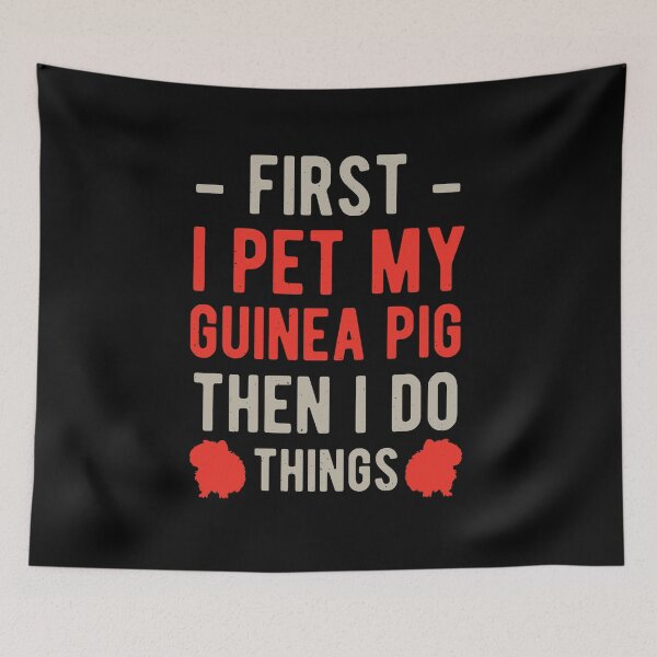 Item preview, Funny Guinea Pig designed and sold by artworkbyrihen.