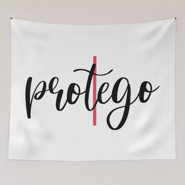 Item preview, Protego designed and sold by Happyhobbithole.