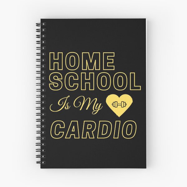 Item preview, Home School Is My Cardio In Yellow designed and sold by Indra Agrawal.
