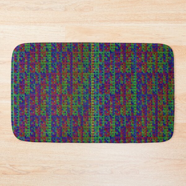 Item preview, Unique Retro Pixel Red Green Blue Multicolored Rainbow Computer Glitch Graffiti Art Designs Camouflage Repeating Classic Vintage Patterns designed and sold by TeachUrb.
