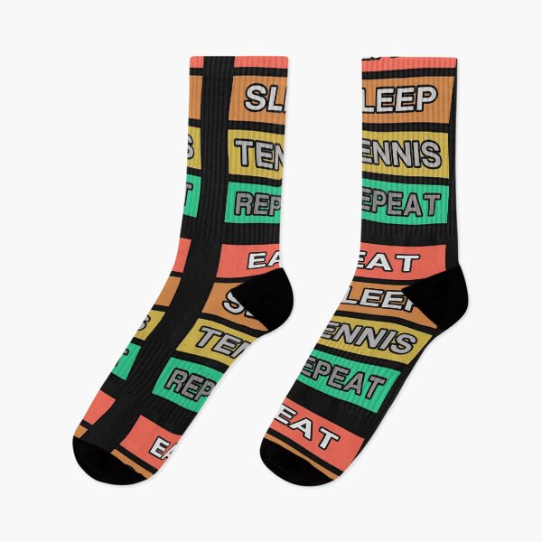 Item preview, Eat Sleep Tennis Repeat RETRO designed and sold by teledesign.