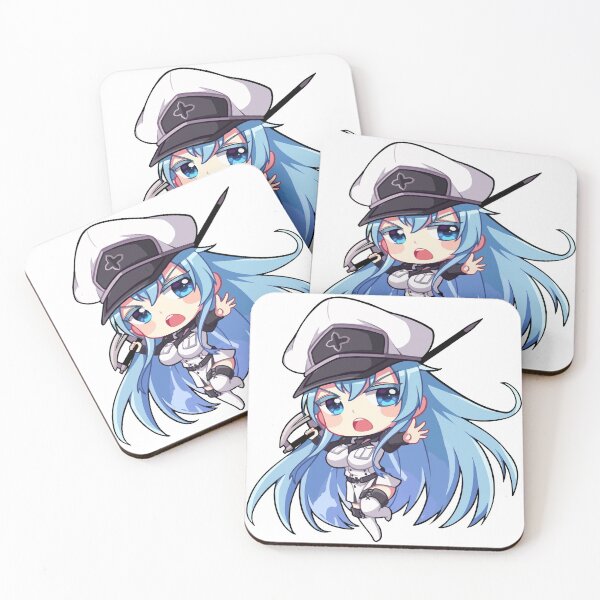 Aperçu de l'œuvre Esdeath Chibi créée et vendue par Nerd189.