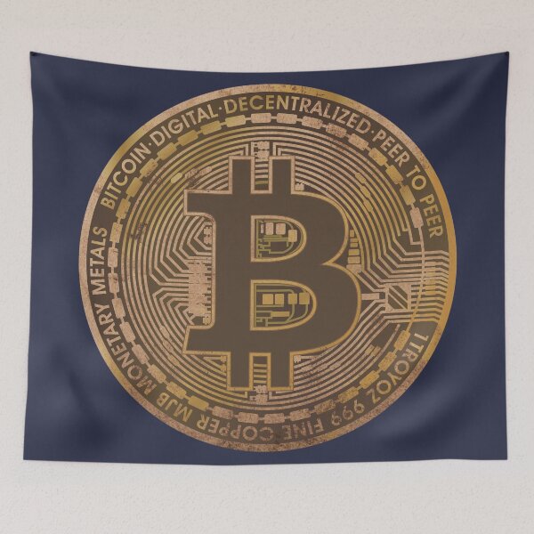 Item preview, Bitcoin Coin Retro Vintage designed and sold by tpixx.