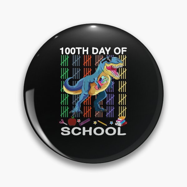Item preview, Dinosaur t-rex mask, happy 100th day of virtual school, teachers Virtual Learning online designed and sold by ZAIN JAMAL.