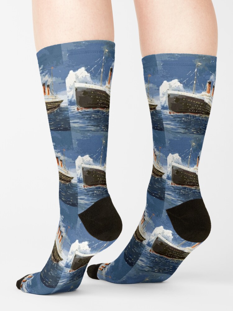 The most popular ship of all times, Titanic. Leggings by Karine Dupras