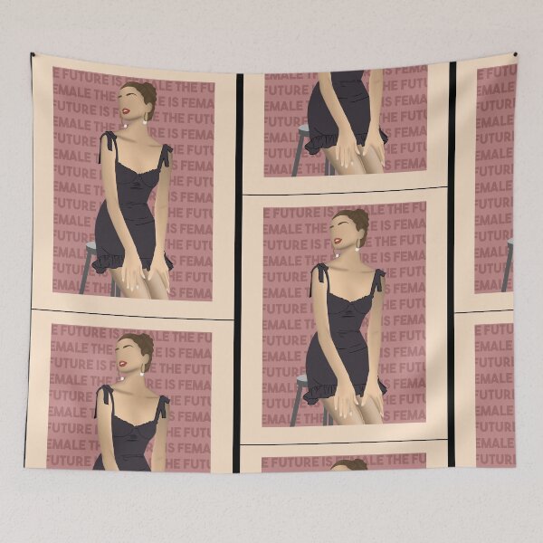 Item preview, The Future is female - Women's Rights Emancipation Feminism Design designed and sold by Chutneys.