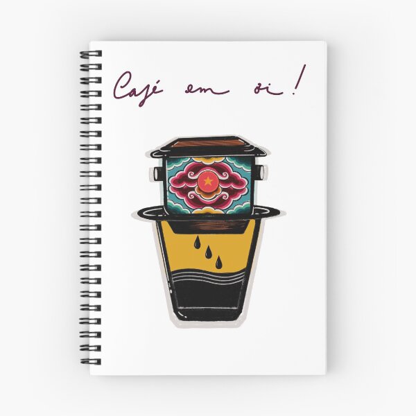 Item preview, Vietnamese coffee filter design with slogan cafe em oi designed and sold by HoanPhan.