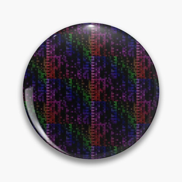Item preview, Unique Retro Pixel Red Green Blue Multicolored Rainbow Computer Glitch Graffiti Art Designs Camouflage Repeating Classic Vintage Patterns designed and sold by TeachUrb.