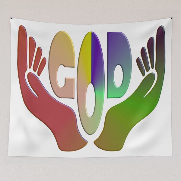 Item preview,  THIS IS HOW I FIGHT MY BATTLES - GOD IS LOVE designed and sold by Ralek.