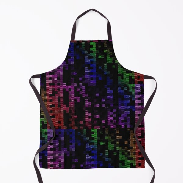 Item preview, Unique Retro Pixel Red Green Blue Multicolored Rainbow Computer Glitch Graffiti Art Designs Camouflage Repeating Classic Vintage Patterns designed and sold by TeachUrb.