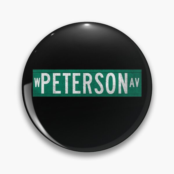 Item preview, PETERSON AVE CHICAGO STREET SIGN designed and sold by avshirts773.