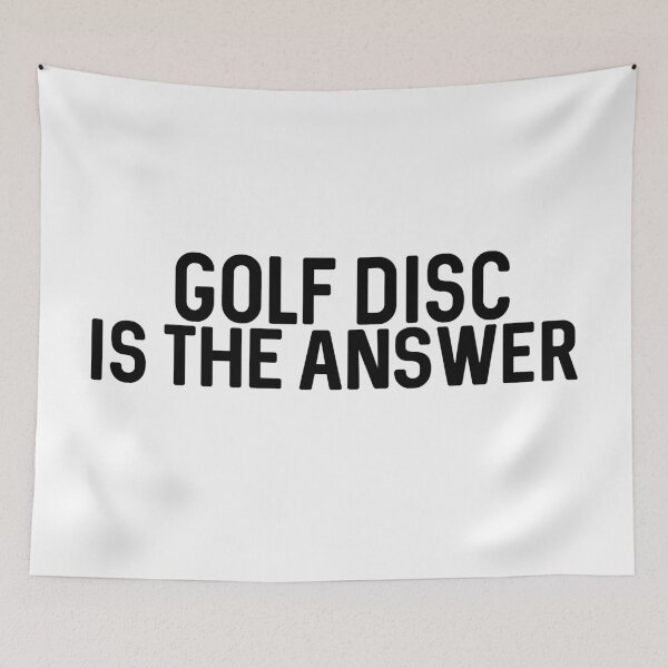 Item preview, Golf Disc Is The Answer (Sport Lovers) designed and sold by ProtonProject.