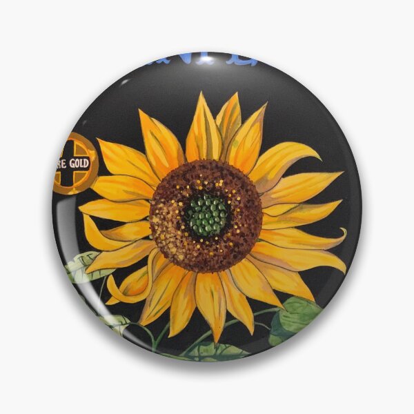 Item preview, Orangedale Sunflower Vintage Painting designed and sold by gstockton.