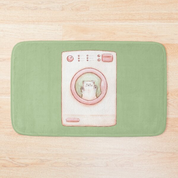 Item preview, Cat in a washing machine - Cats & Laundry designed and sold by Denise, Denisn't.