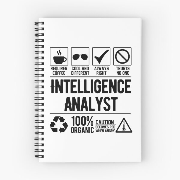 Item preview, Intelligence Analyst designed and sold by Graficof.