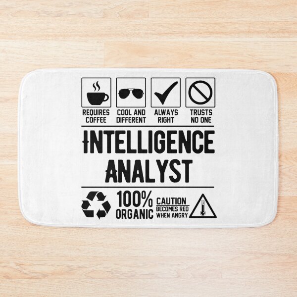 Item preview, Intelligence Analyst designed and sold by Graficof.