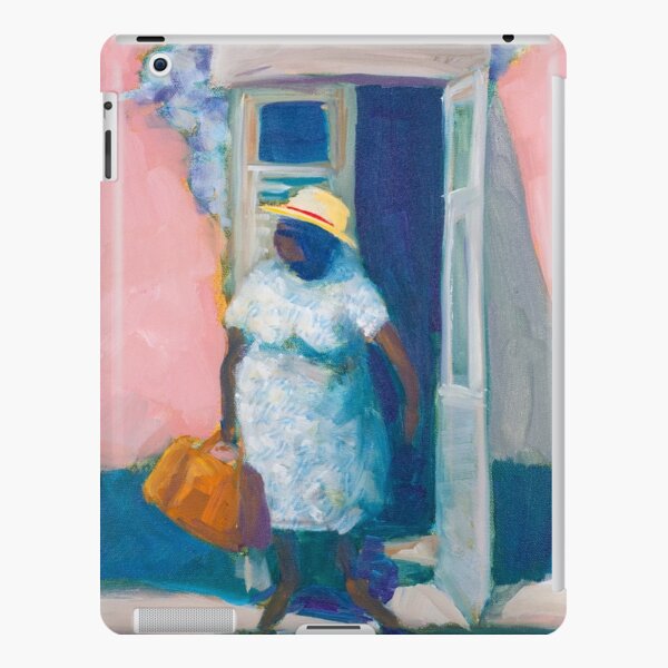 Women in a doorway. iPad Snap Case
