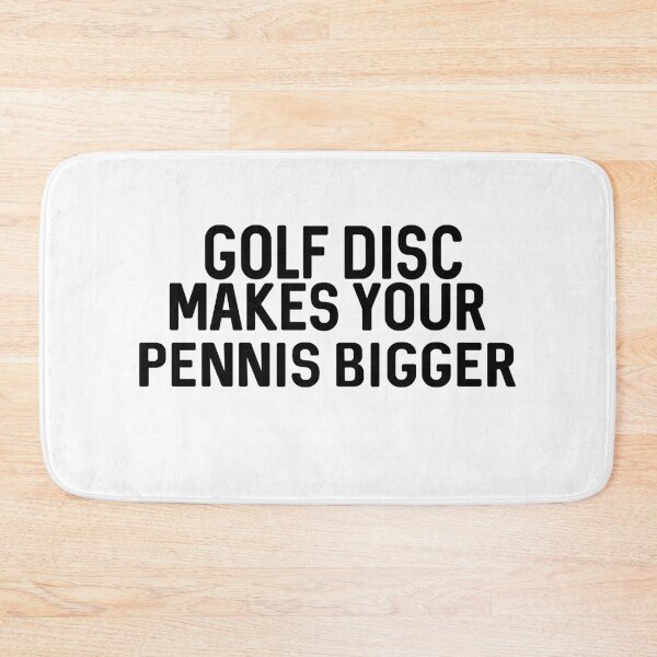 Item preview, Disc Golf Makes Your Penis Bigger (Sport Lovers) designed and sold by ProtonProject.