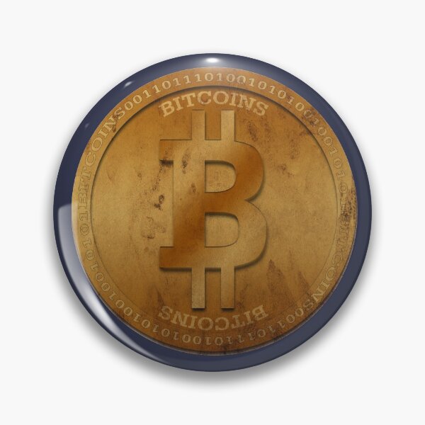 Item preview, Bitcoin Digital Retro Vintage Coin designed and sold by tpixx.