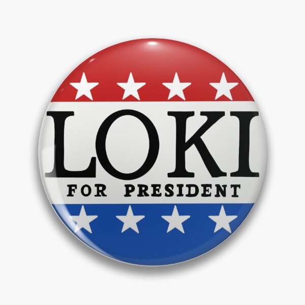 Item preview, Loki for president!! designed and sold by Alicia Iannuzzi.