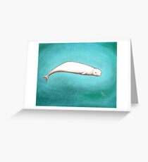 Beluga Whale Greeting Card
