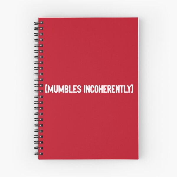 Item preview, Mumbles Incoherently Subtitle designed and sold by Sour Soul.