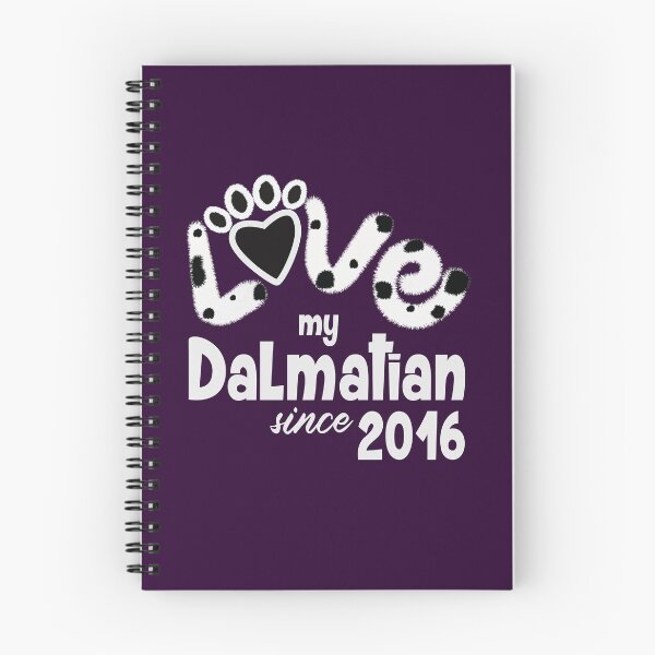 Item preview, Love my Dalmatian since 2016 designed and sold by Arteria Mix.