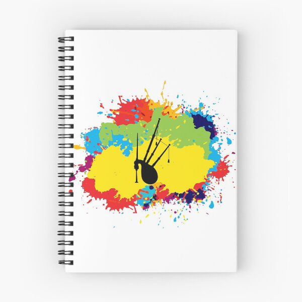 Item preview, Bagpipe Scotland Music Player Scottish Watercolour Gift designed and sold by TastefulTees.