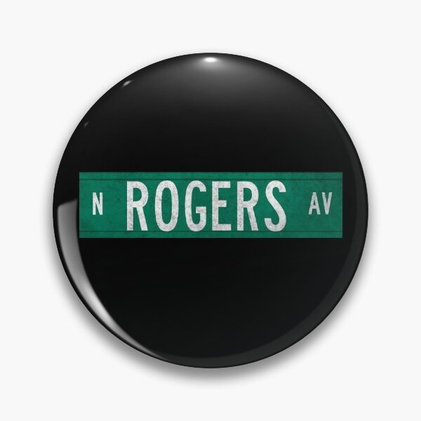 Item preview, ROGERS AVE CHICAGO STREET SIGN designed and sold by avshirts773.
