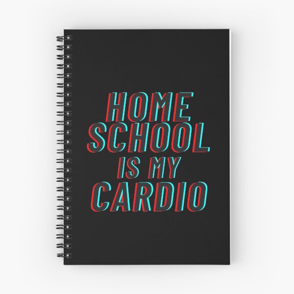 Item preview, Home School Is My Cardio In Black designed and sold by Indra Agrawal.