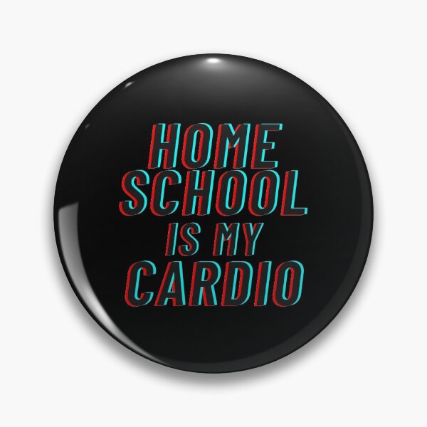 Item preview, Home School Is My Cardio In Black designed and sold by Indra Agrawal.