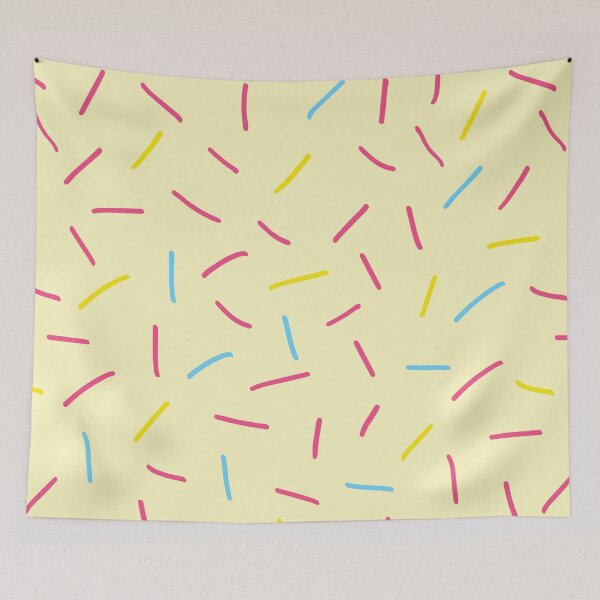Item preview, Confetti Yellow designed and sold by rasters-vectors.