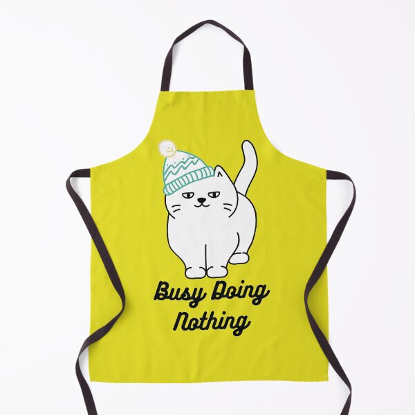 Item preview, Busy Doing Nothing Sticker designed and sold by AmberSiraj.