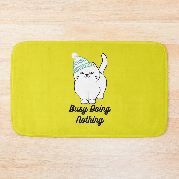 Item preview, Busy Doing Nothing Sticker designed and sold by AmberSiraj.