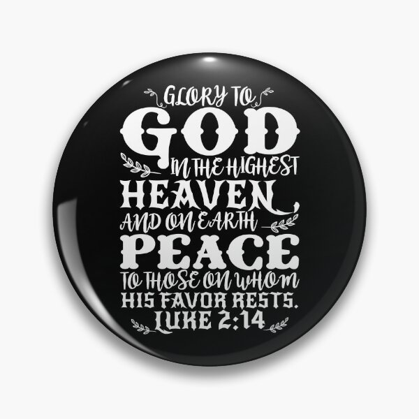 Item preview, Luke 2:14 designed and sold by plushism.