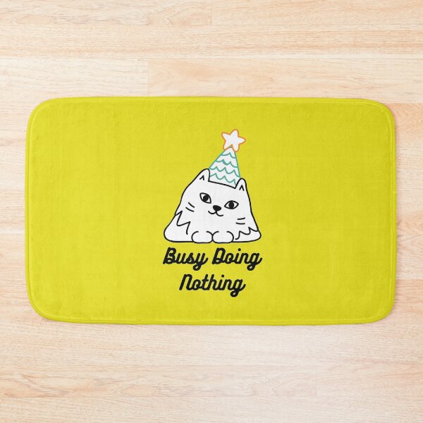 Item preview, Busy Doing Nothing Sticker designed and sold by AmberSiraj.