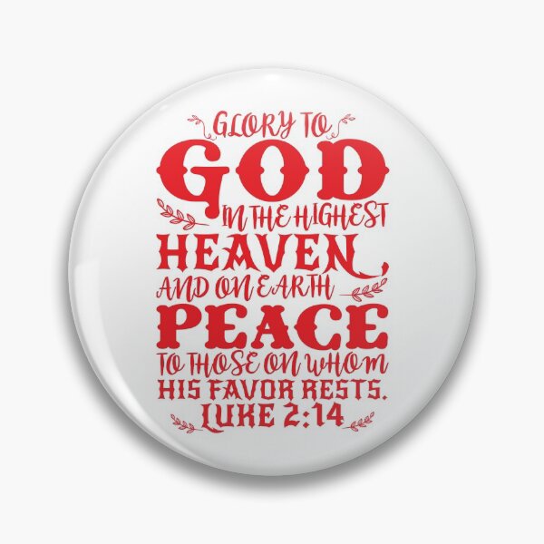Item preview, Luke 2:14 designed and sold by plushism.