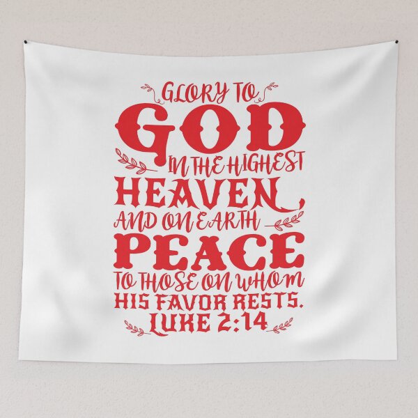 Item preview, Luke 2:14 designed and sold by plushism.
