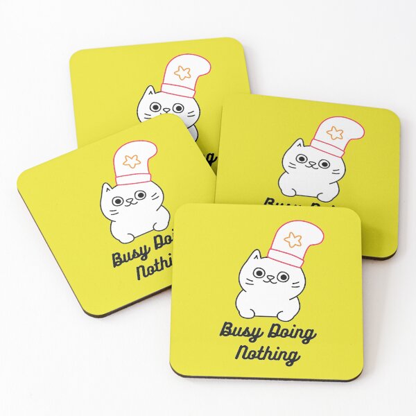 Item preview, Busy Doing Nothing Sticker designed and sold by AmberSiraj.