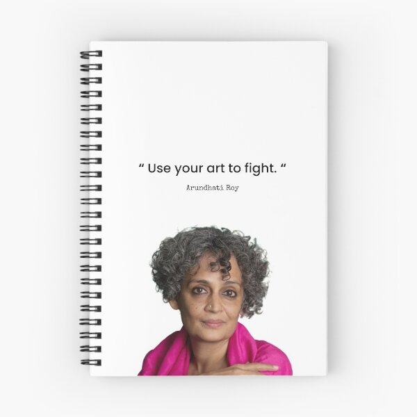 Item preview, Quote - Arundhati Roy | " Use your art to fight. " designed and sold by TinyAF.