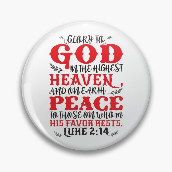 Item preview, Luke 2:14 designed and sold by plushism.