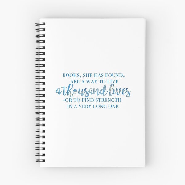 Item preview, addie larue books quote designed and sold by lovely-lyrics.