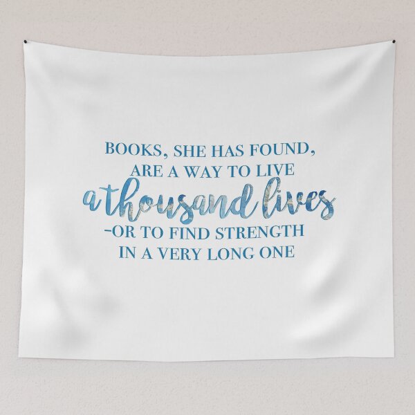 Item preview, addie larue books quote designed and sold by lovely-lyrics.