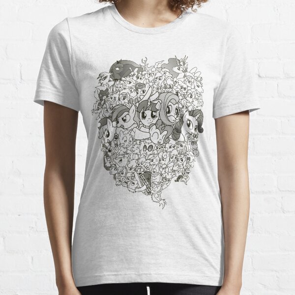 My Little Pony - mid Season 2 Groupshot Essential T-Shirt